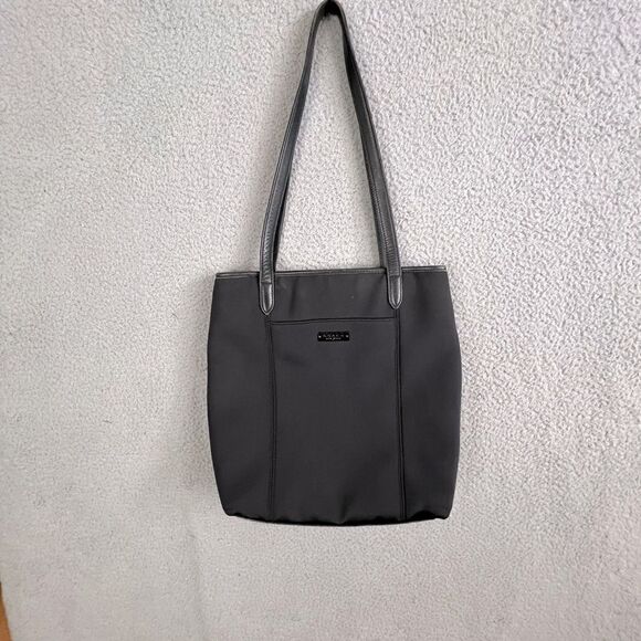 COACH A9N 6217 NEW YORK MEDIUM BAG BLACK NEOPRENE AND LEATHER - Picture 9 of 9